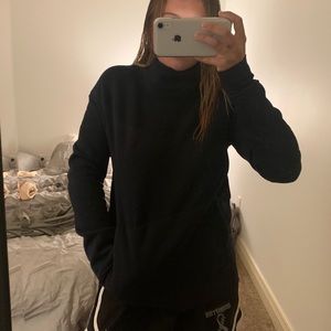 navy lululemon turtleneck